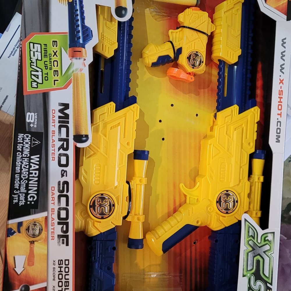 Foam Dart playset.